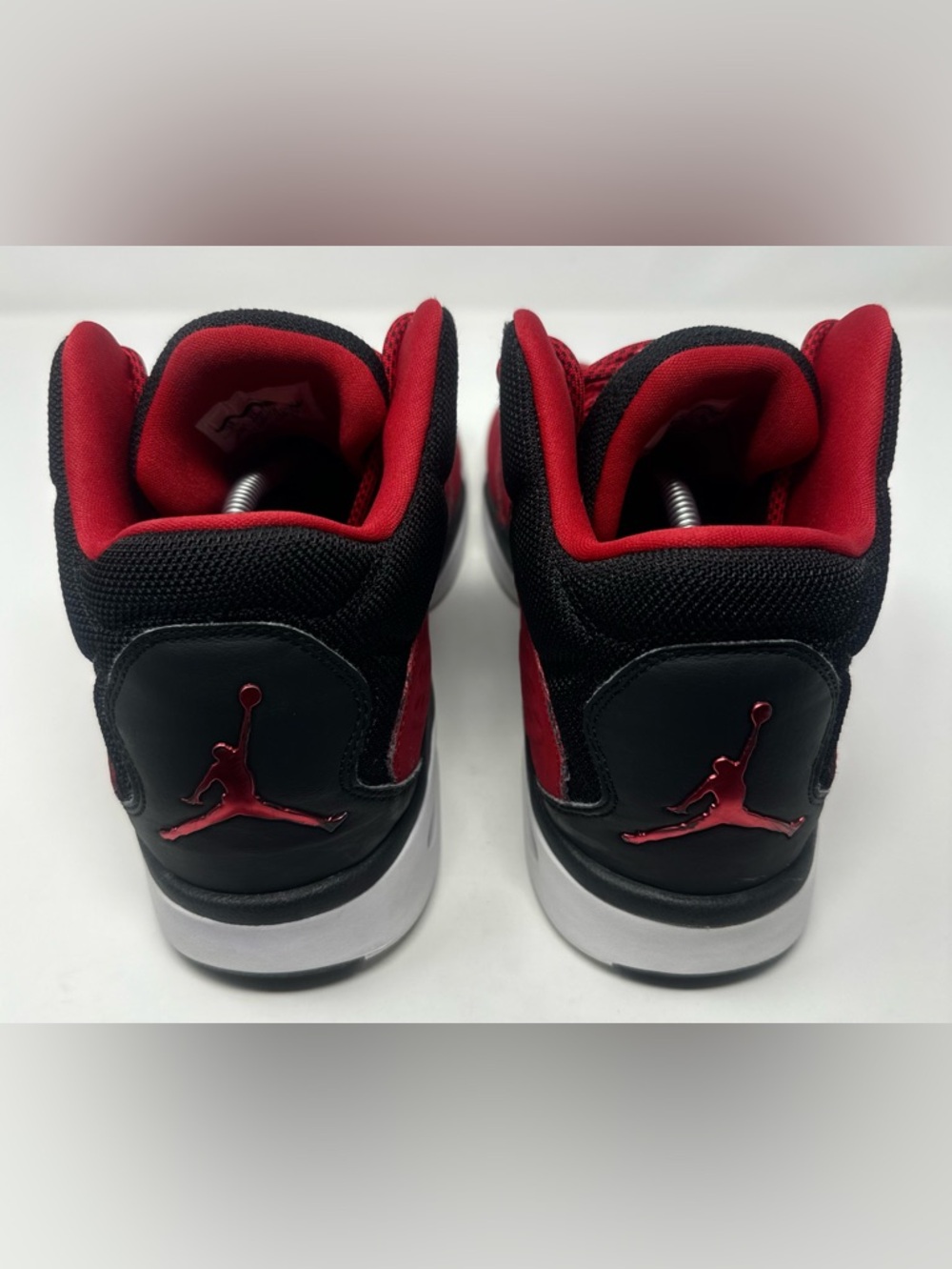 Air Jordan New School University Red Basketball Mid Top (Cleaned & Refreshed) - Picture 10 of 13